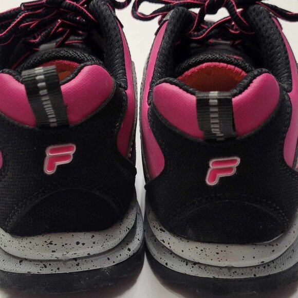 Fila Evergrand Trail 21.5 Womens Sneakers Running Shoes Size 7 Pink Back Grey - Picture 8 of 8